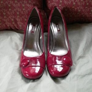 🔥Fashionista Patent Leather Red Ecco Pumps🔥